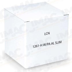 LCN 1261-H W/PA AL SLIM