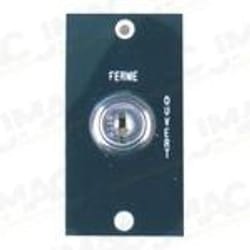Camden CM-160 Automatic Door Key Switch, Plastic Lamacoid Faceplate