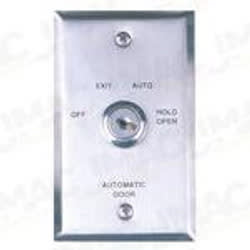 Camden CM-180 Automatic Operator Key Switch, Stainless Steel, Single Gang