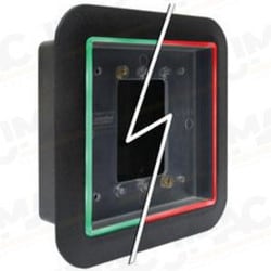 Camden CM-55GR Flush Mount Box, Illuminated Green/Red, Standard Depth