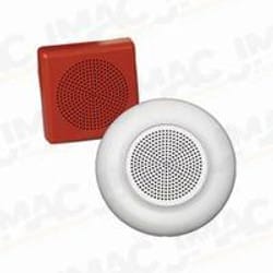 Cooper Wheelock E50H-24MCW-NW High Fidelity Speaker Strobe, Wall, White, No Lettering