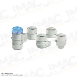 Federal Signal SLM700R Modular Electronic Sounder, Red