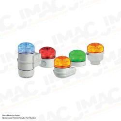 Federal Signal SLM500C Modular Multifunctional LED Combination Audible/Visual Signal, Clear