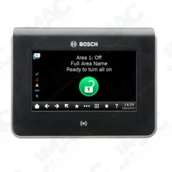 Bosch B942 Color Graphic Touch Screen Keypad, Black