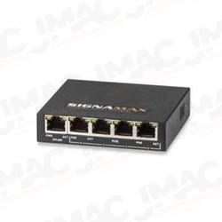 Signamax 065-7306 5-Port 10/100/1000BaseT/TX Switch with 4 PoE+ Ports
