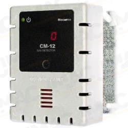 Macurco CM-12 WHITE Carbon Monoxide Gas Detector, White Housing