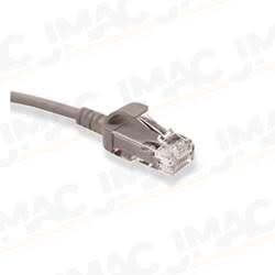 Leviton 6H460-01S eXtreme High-Flex HD6 Patch Cord, 1', Gray