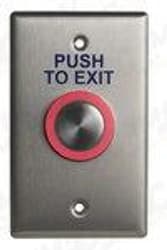 CM-9600 Series Piezo Push Button, Single Gang, Blank Faceplate