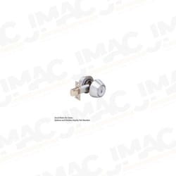 Arrow Lock D73-IC1 26D Deadbolt, Cylinder x Blank Plate, SFIC Prep, Less Core, Satin Chrome