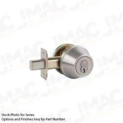 Arrow Lock DBX61-613E-IC Deadbolt, Single Cylinder, SFIC Prep, Less Core, Dark Bronze