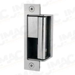 Dynalock 1921-US32D Fire-Rated All-in-One Strike, 12/24VDC, Fail-Secure, Satin Stainless Steel