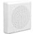 Cooper Wheelock E50H-W High Fidelity Speaker, White, Wall Mount