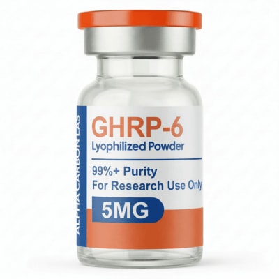 GHRP-6 research peptide - high purity lyophilized powder for laboratory research