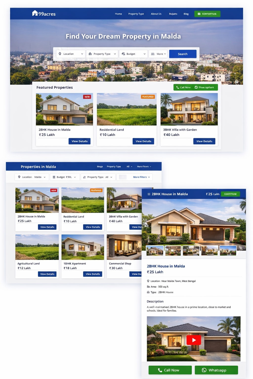 property in malda