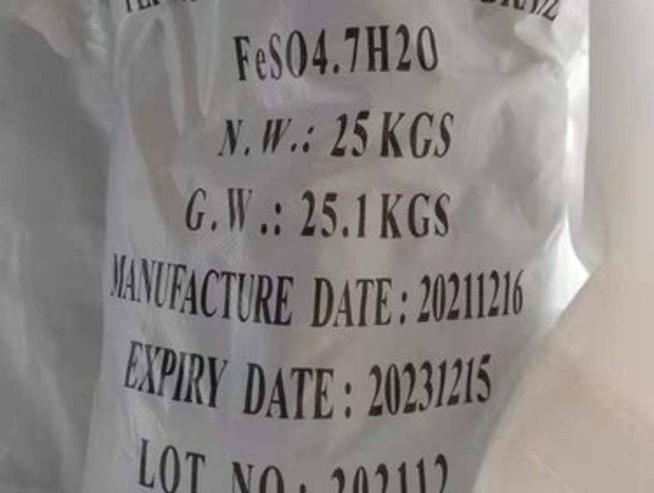 Ferrous Sulphate Heptahydrate Supplier in Kenya, Uganda, Tanzania and Rwanda industrial chemical supplied by Zenco Systems Ltd in undefined