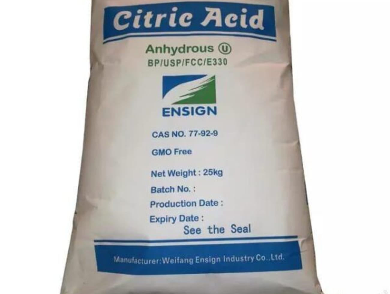 Citric Acid Anhydrous Supplier in Kenya, Uganda, Tanzania and Rwanda industrial chemical supplied by Zenco Systems Ltd in undefined