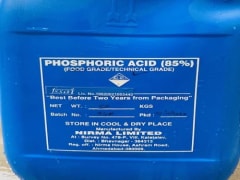 Phosphoric Acid (85%) Supplier in Kenya, Uganda, Tanzania and Rwanda industrial chemical supplied by Zenco Systems Ltd in undefined