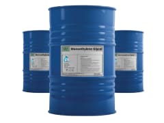 Container of Monoethylene Glycol chemical liquid