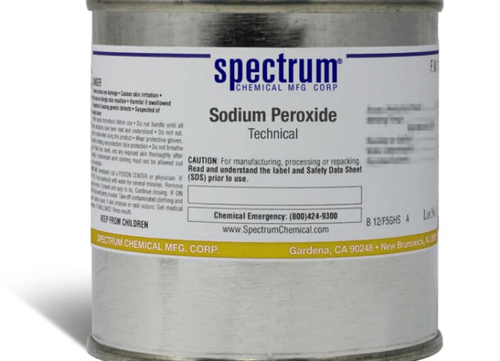 Sodium Peroxide industrial chemical supplied by Zenco Systems Ltd in Cleaning & Disinfection