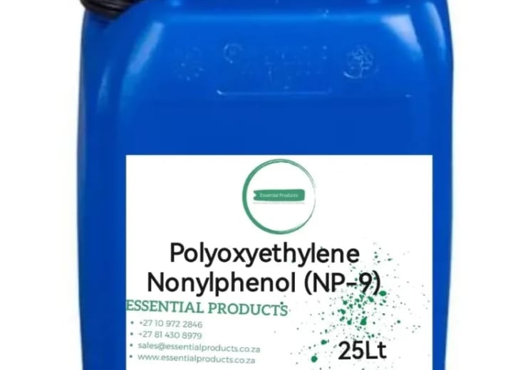 Polyoxyethylene Nonylphenol (NP-9) industrial chemical supplied by Zenco Systems Ltd in Cleaning & Disinfection