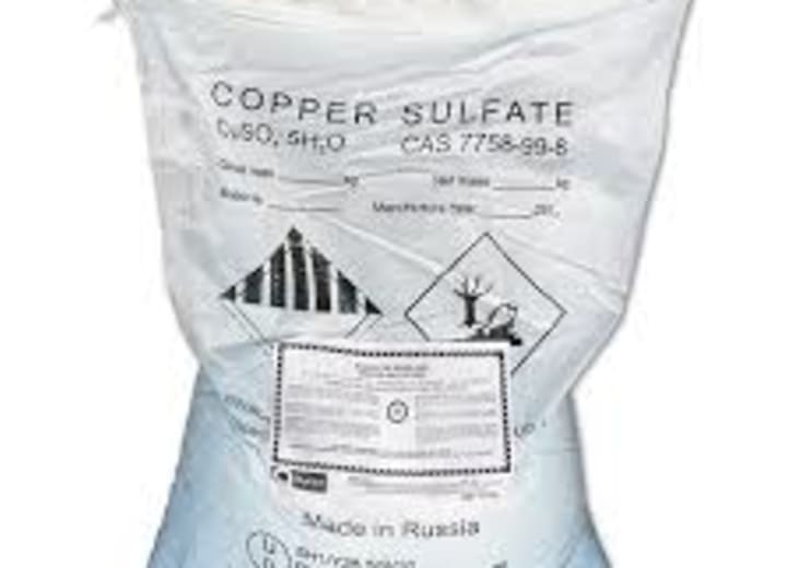 Copper Sulfate industrial chemical supplied by Zenco Systems Ltd in Cleaning & Disinfection