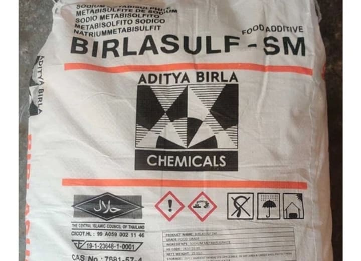 Sodium Metabisulfite industrial chemical supplied by Zenco Systems Ltd in Textile Treatment