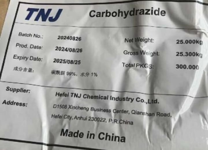 Carbohydrazide Supplier in Kenya, Uganda, Tanzania and Rwanda industrial chemical supplied by Zenco Systems Ltd in Oil & Gas
