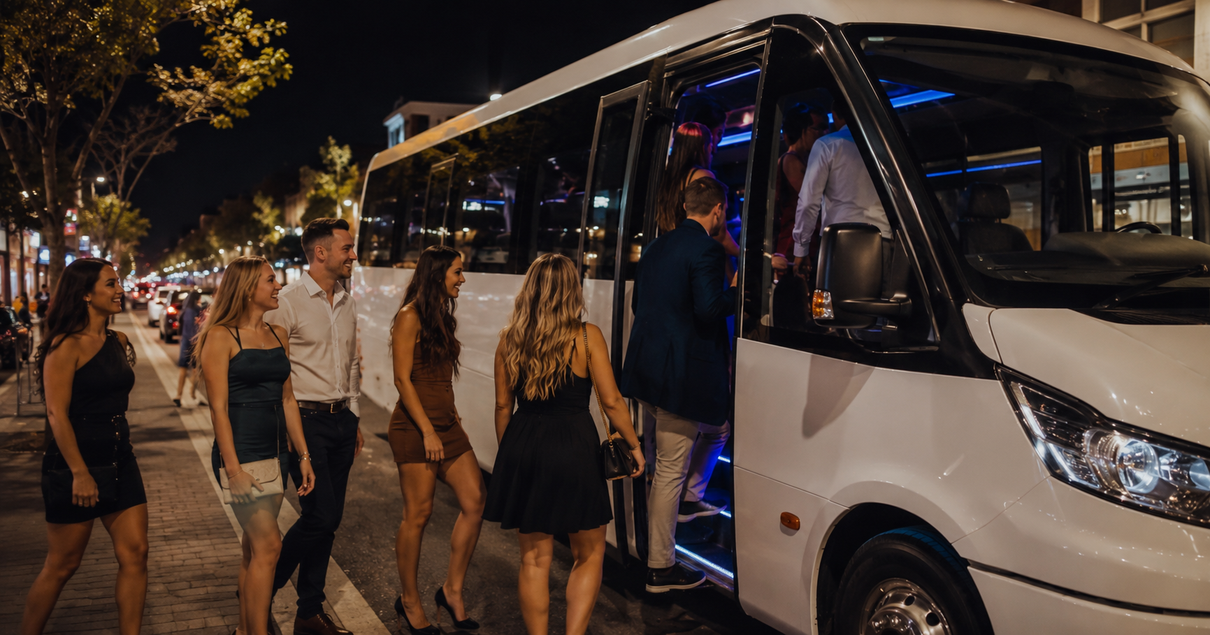 Party bus hire Hamilton NZ - minibus for birthdays and hens nights