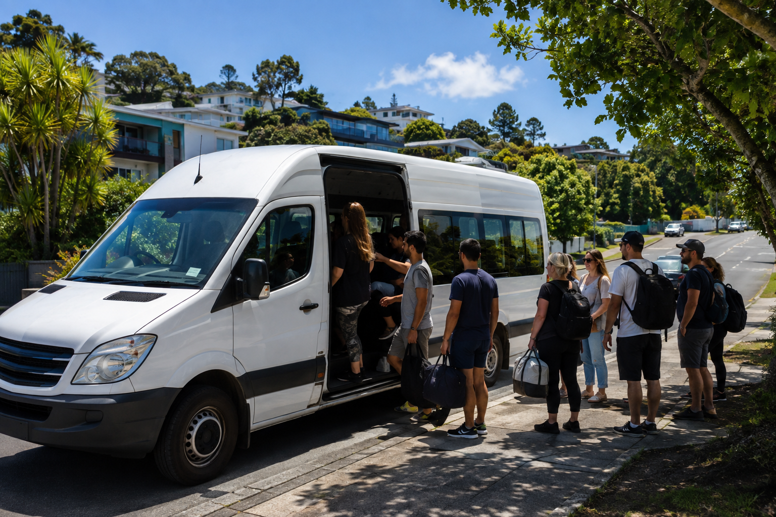 Cheap van hire Hamilton NZ — affordable group minibus rental