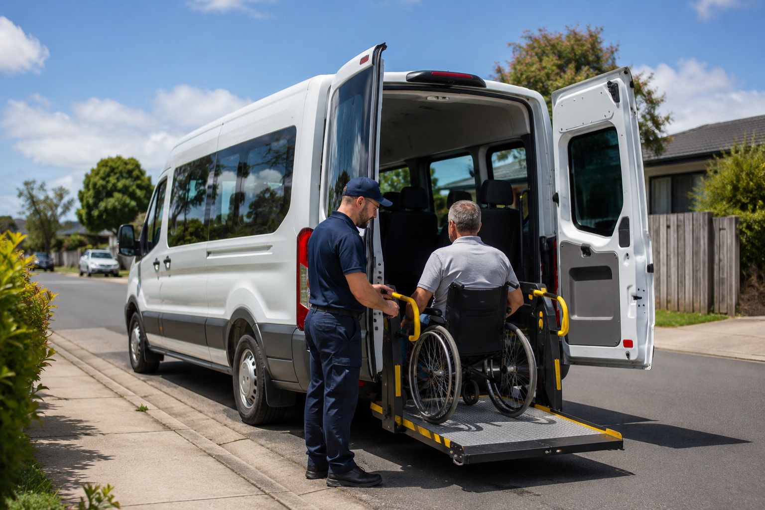 Wheelchair accessible van hire Hamilton NZ — mobility transport Waikato