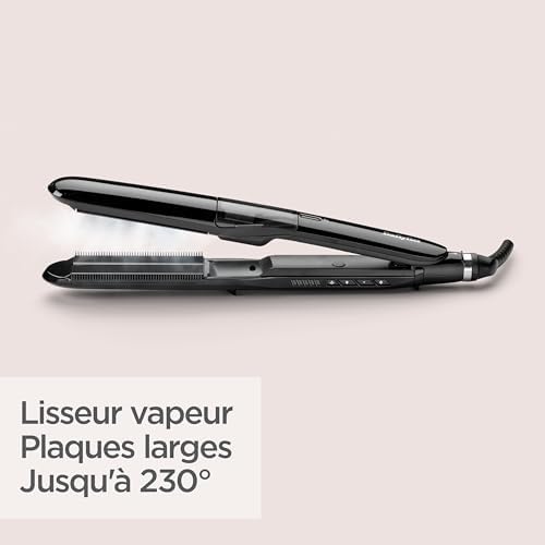 Vue 5 de Babyliss Lisseur Vapeur Steam