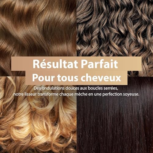 Vue 5 de Lisseur Vapeur Champagne Golden