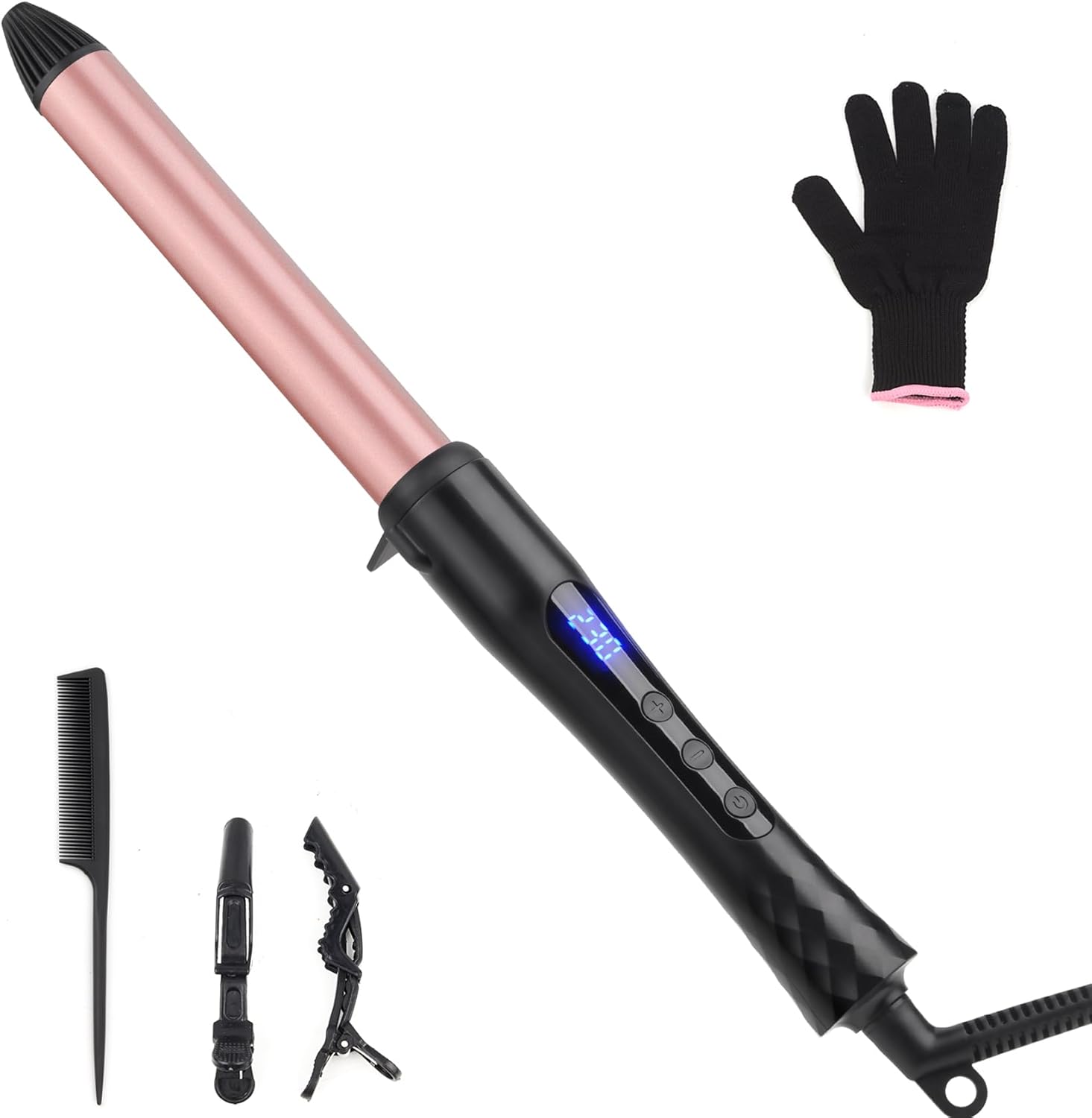 Vue 7 de Fer Friser Conique