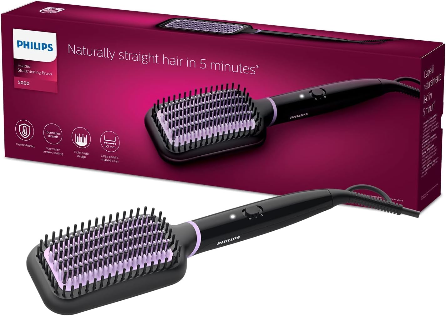 Philips Brosse Lissante Chauffante
