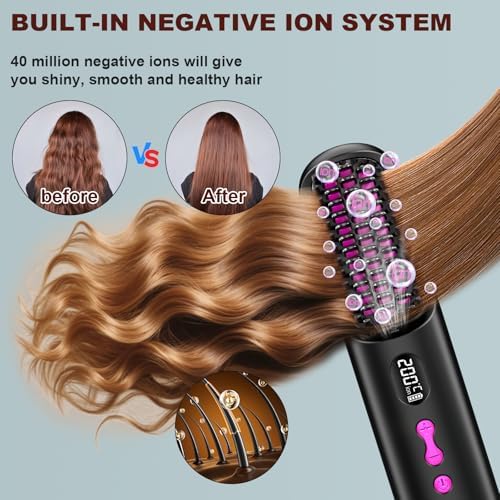 Vue 2 de Brosse Lissante Sans Fil