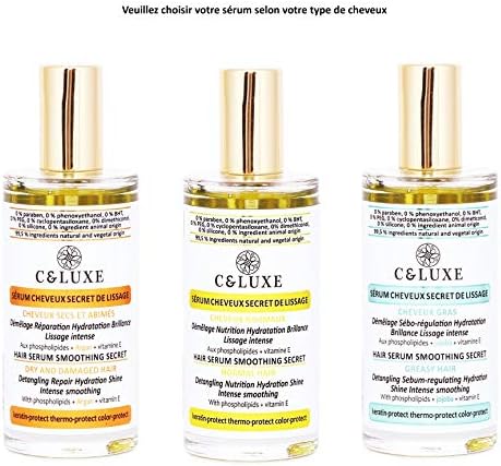 Vue 3 de Serum Lissant Cheveux Secs