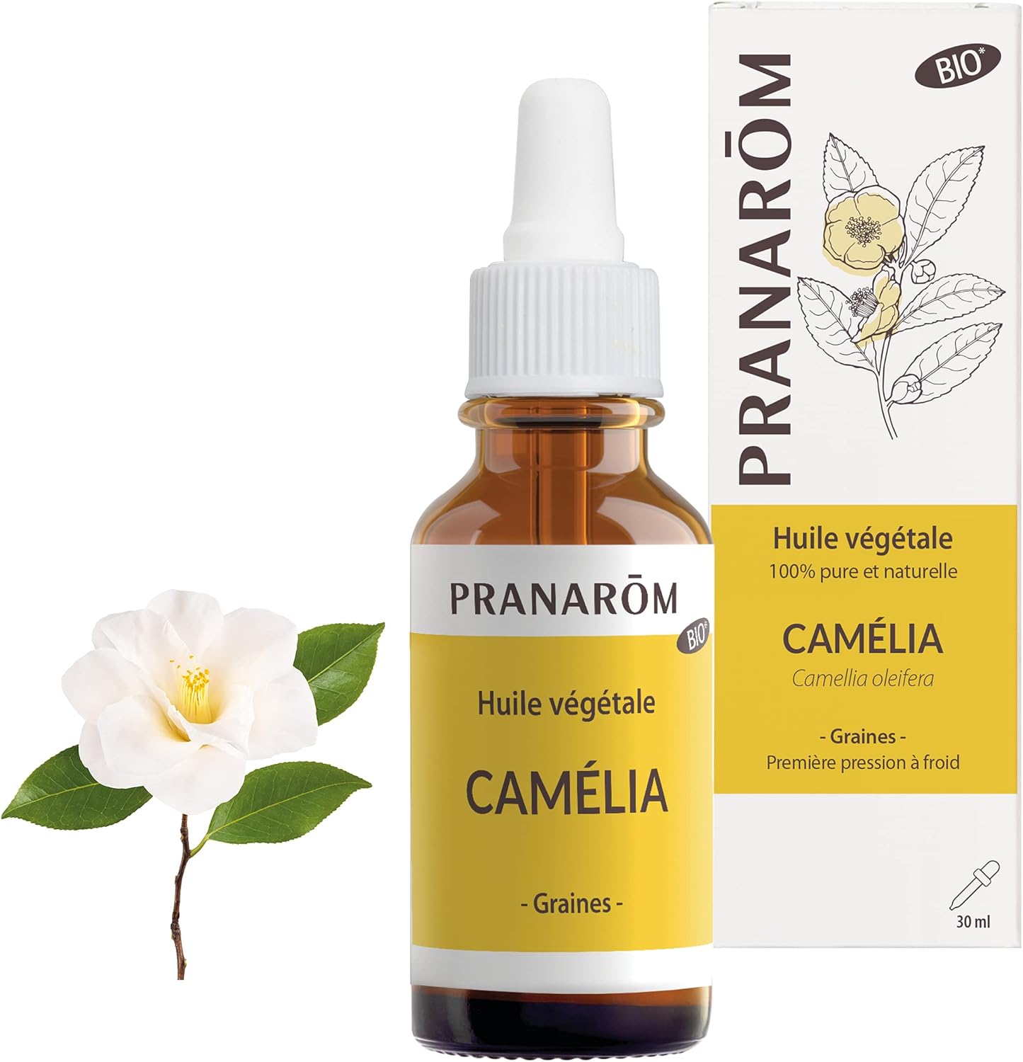 Pranarom Huile Vegetale Camelia