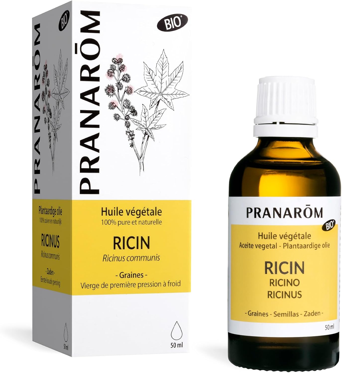 Pranarom Ricin Huile Vegetale