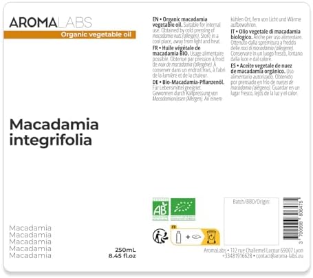 Vue 2 de Macadamia Bio Macadamia Integrifolia