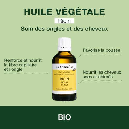 Vue 2 de Pranarom Ricin Huile Vegetale