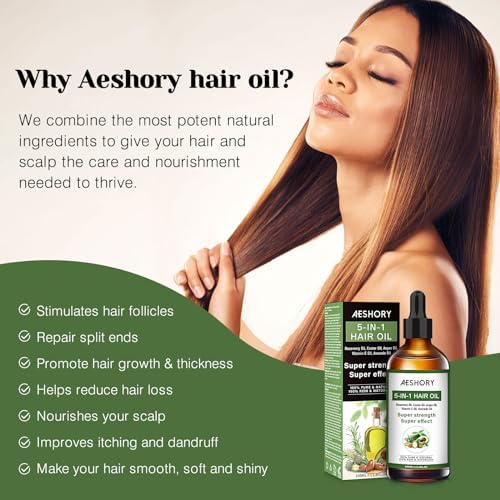 Vue 4 de Aeshory Huile Capillaire En