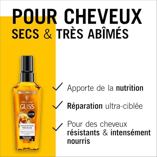 Vue 4 de Schwarzkopf Gliss Huile De