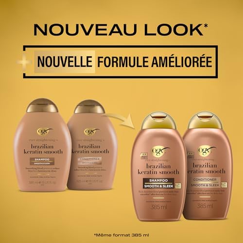 Vue 2 de Ogx Shampoing Brazilian Keratin