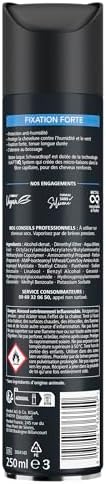 Vue 2 de Schwarzkopf Laque Fixation Forte