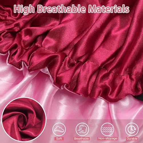 Vue 4 de Pieces Bonnet Satin Cheveux