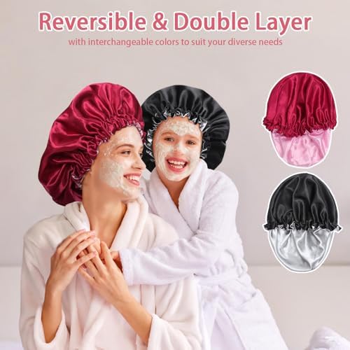 Vue 5 de Pieces Bonnet Satin Cheveux