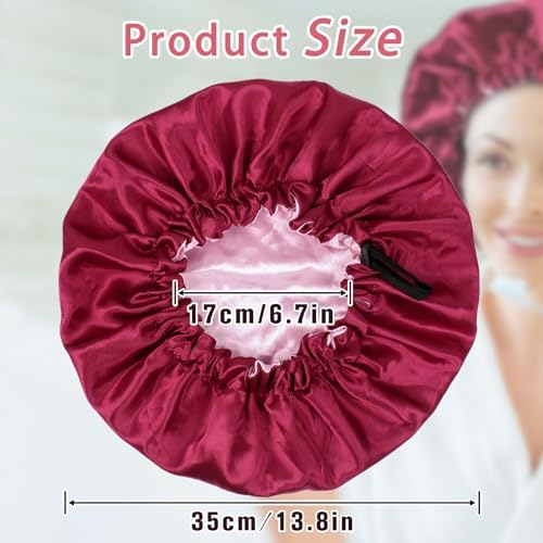 Vue 6 de Pieces Bonnet Satin Cheveux