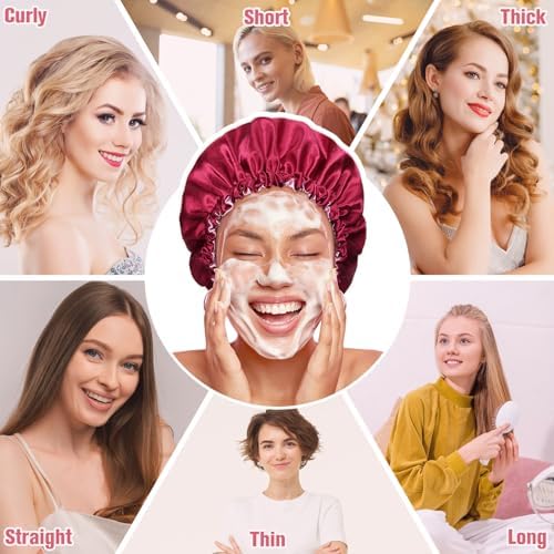 Vue 7 de Pieces Bonnet Satin Cheveux