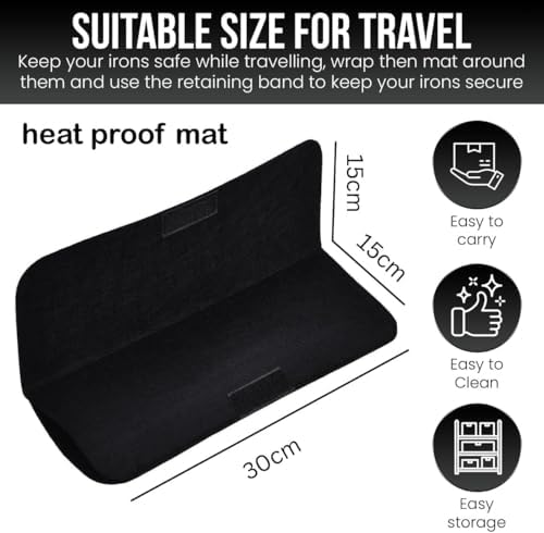 Vue 3 de Glamza Tapis De Fer