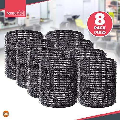 Vue 3 de Lot De Bigoudis Noirs